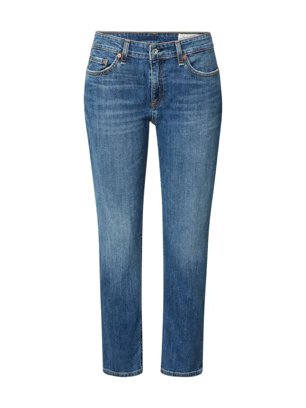 rag & bone rag & bone Traperice 'dre low-rise slim boyfriend'  plavi traper