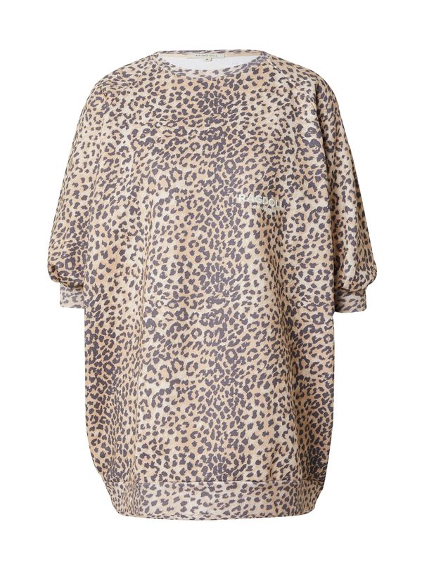 Ragdoll LA Ragdoll LA Sweater majica  svijetlosmeđa / crna / bijela