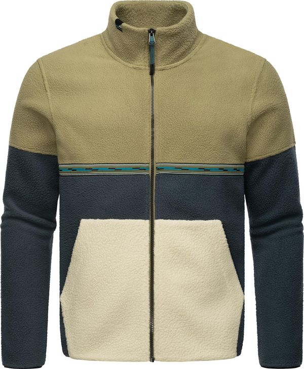 Ragwear Ragwear Flis jakna 'Lonndy'  morsko plava / maslinasta / sivkasto zelena / kraljevski zelena / pastelno zelena