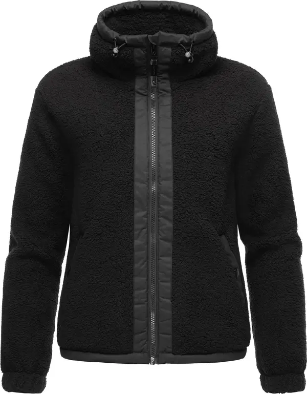 Ragwear Ragwear Flis jakna 'Nordicka'  crna