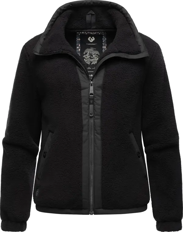 Ragwear Ragwear Flis jakna 'Nordicka'  crna