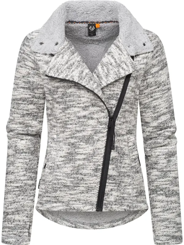 Ragwear Ragwear Flis jakna 'Saskie'  siva melange