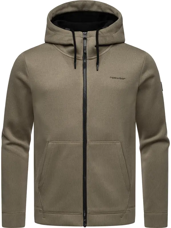 Ragwear Ragwear Gornji dio trenirke 'Fabian'  smeđa melange / crna