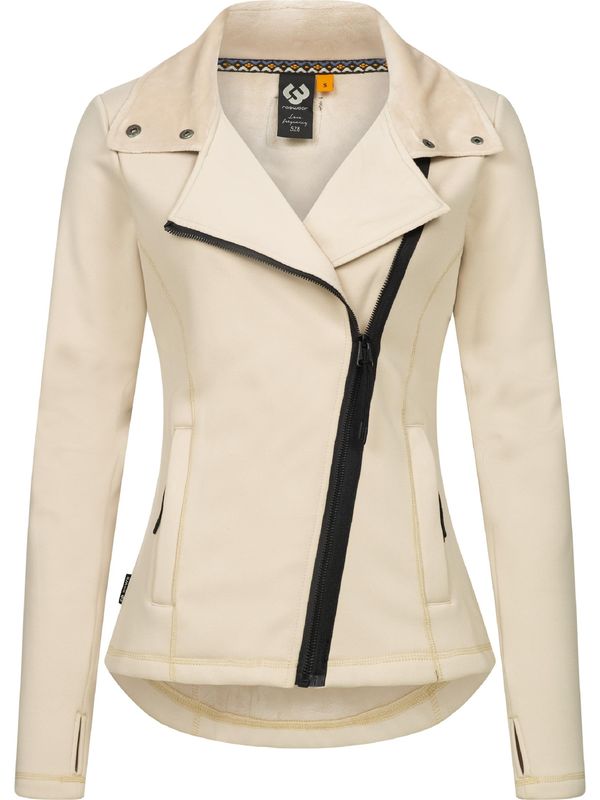 Ragwear Ragwear Gornji dio trenirke 'Saskie'  ecru/prljavo bijela / crna