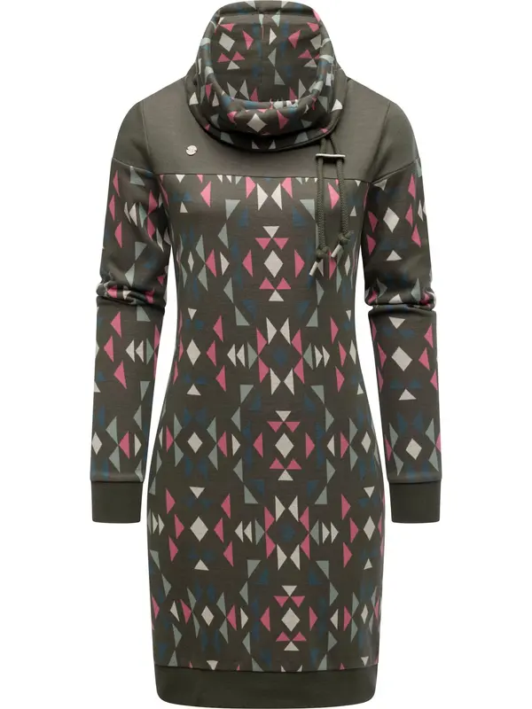 Ragwear Ragwear Haljina 'Chlloe Aztec'  plava / menta / kraljevski zelena / ružičasta
