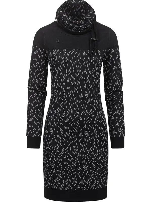 Ragwear Ragwear Haljina 'Chloe'  svijetlosiva / crna