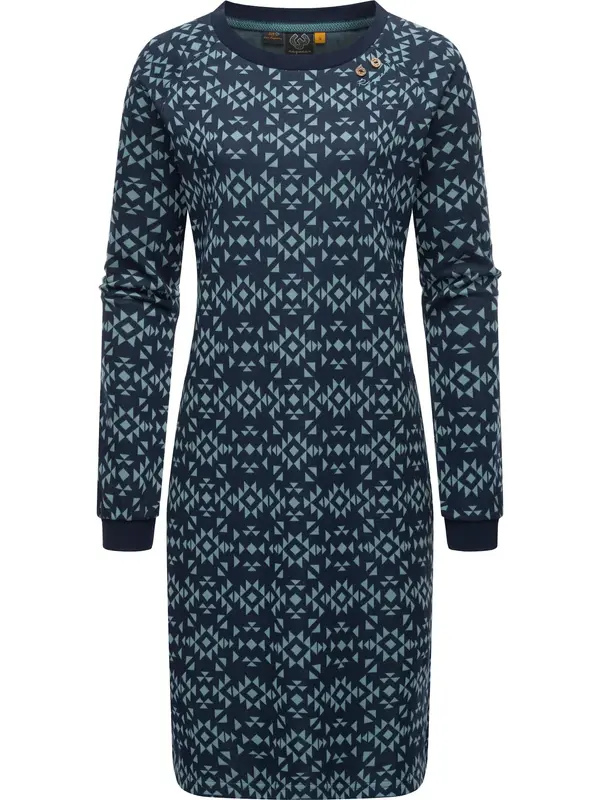 Ragwear Ragwear Haljina 'Dassa Aztec'  mornarsko plava / tirkiz
