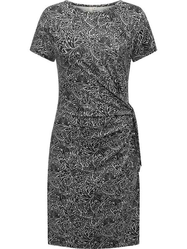 Ragwear Ragwear Haljina 'Knotta'  noćno plava / bijela