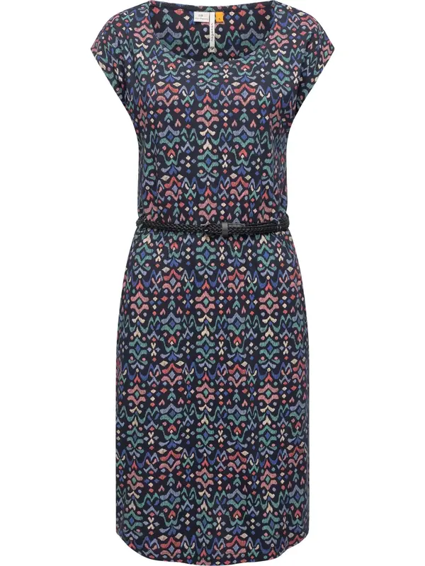 Ragwear Ragwear Haljina 'Lilithe Ikat'  tamno plava / roza