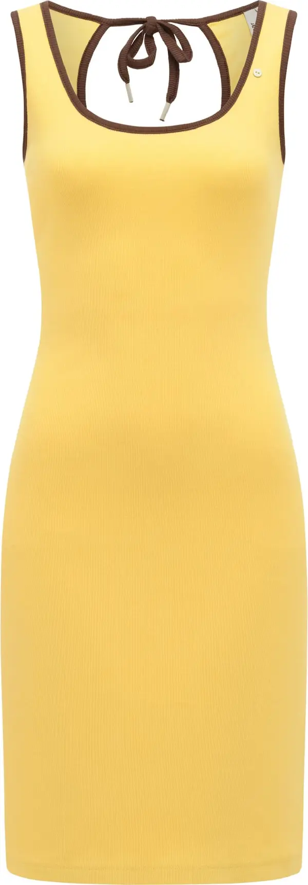 Ragwear Ragwear Haljina 'Montyca'  pastelno žuta / boja vina