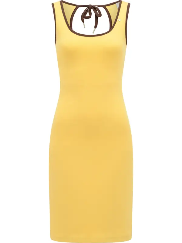 Ragwear Ragwear Haljina 'Montyca'  pastelno žuta / boja vina