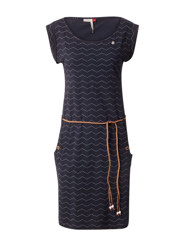 Ragwear Ragwear Haljina 'Tagg'  noćno plava / bijela