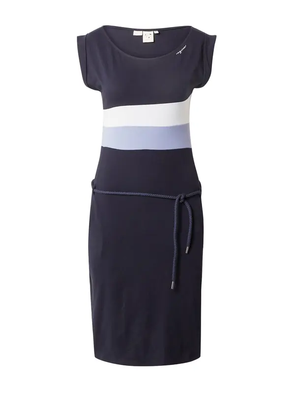 Ragwear Ragwear Haljina 'TARAYA'  mornarsko plava / svijetloplava / bijela