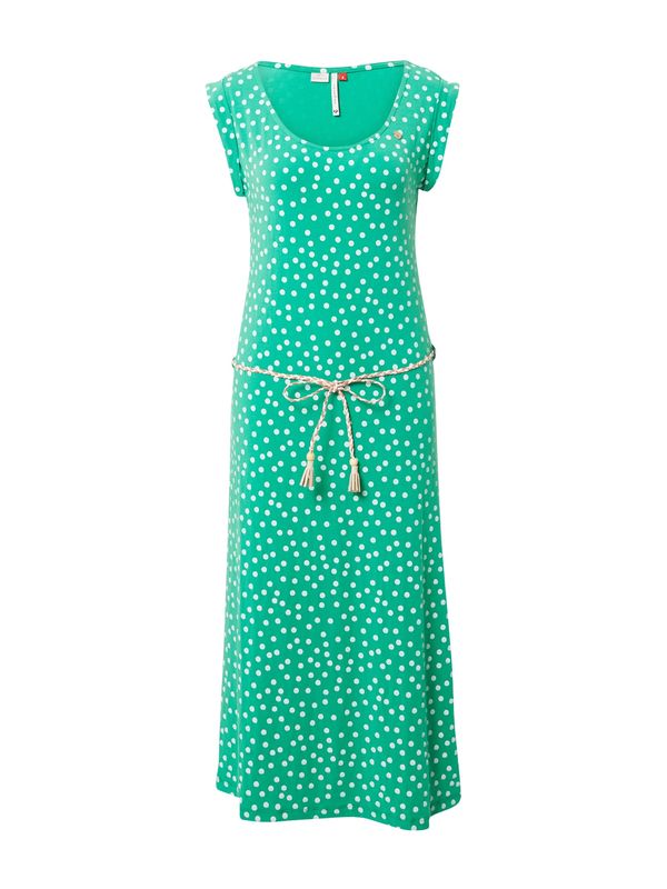 Ragwear Ragwear Haljina  zelena / bijela