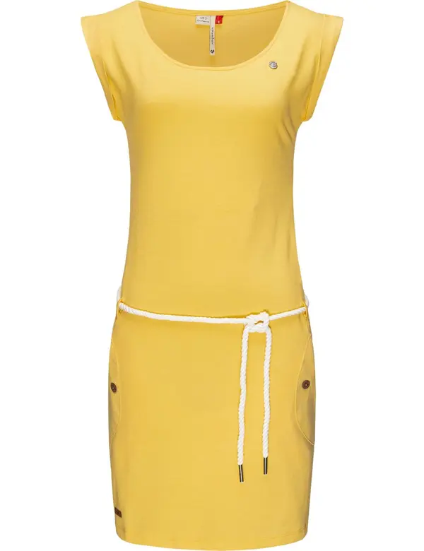 Ragwear Ragwear Haljina  žuta / bijela
