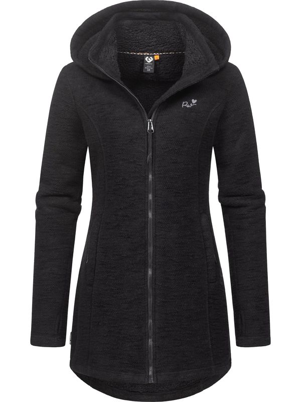 Ragwear Ragwear Kardigan 'Leysha'  siva / crna