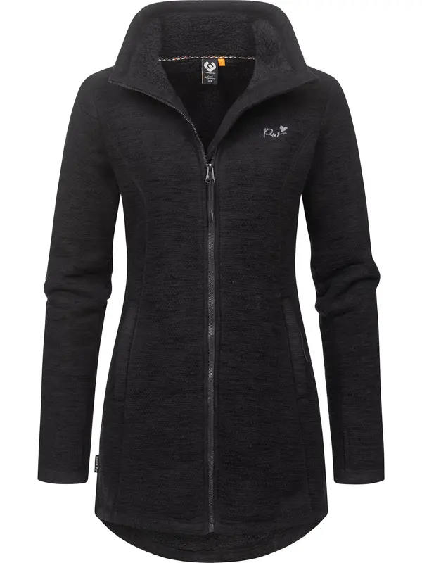 Ragwear Ragwear Kardigan 'Miram'  crna / bijela