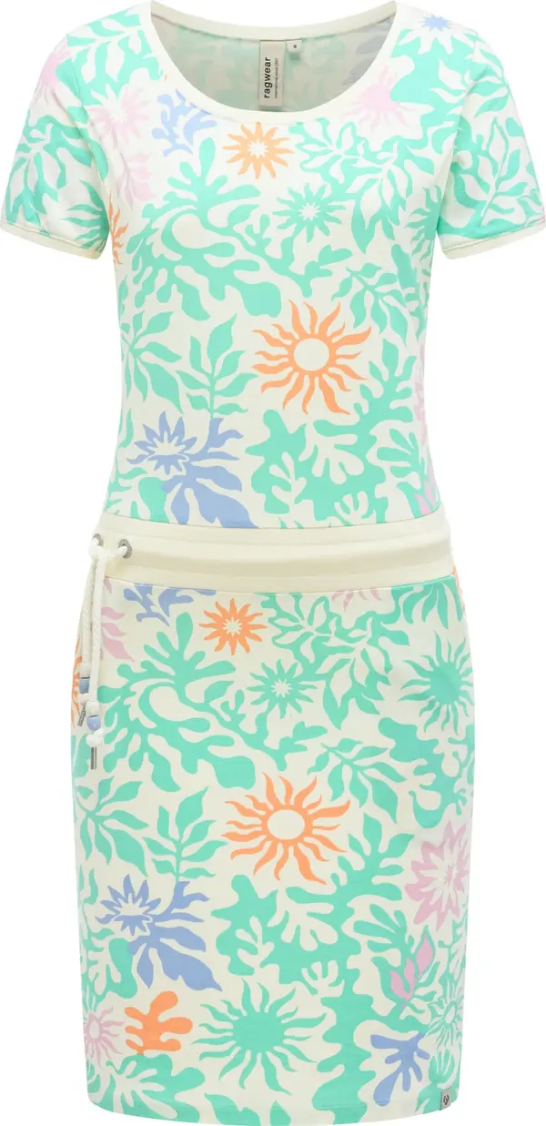 Ragwear Ragwear Ljetna haljina 'Baomi Summer'  ecru/prljavo bijela / kraljevsko plava / menta / narančasta