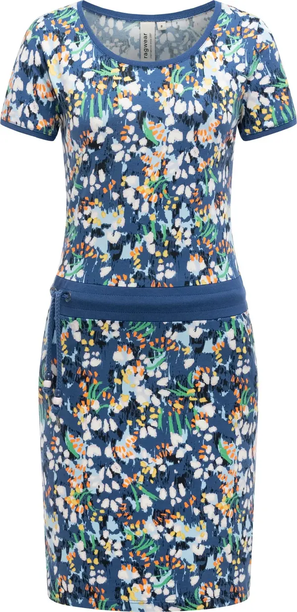 Ragwear Ragwear Ljetna haljina 'Baomi Tropic Youmodo'  safirno plava / narančasta / crna / bijela