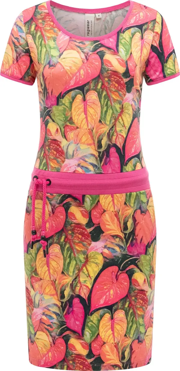 Ragwear Ragwear Ljetna haljina 'Baomi Tropic Youmodo'  žuta / narančasta / roza / crna