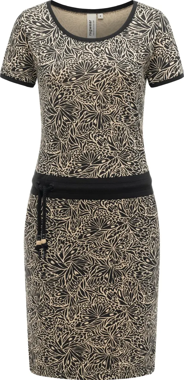 Ragwear Ragwear Ljetna haljina 'Baomi Zoo Youmodo'  bež / crna