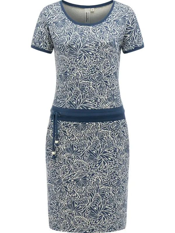 Ragwear Ragwear Ljetna haljina 'Baomi Zoo Youmodo'  morsko plava / bijela