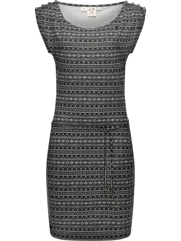 Ragwear Ragwear Ljetna haljina 'Chego'  crna / bijela