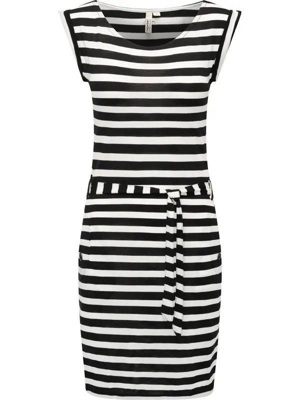 Ragwear Ragwear Ljetna haljina  crna / bijela