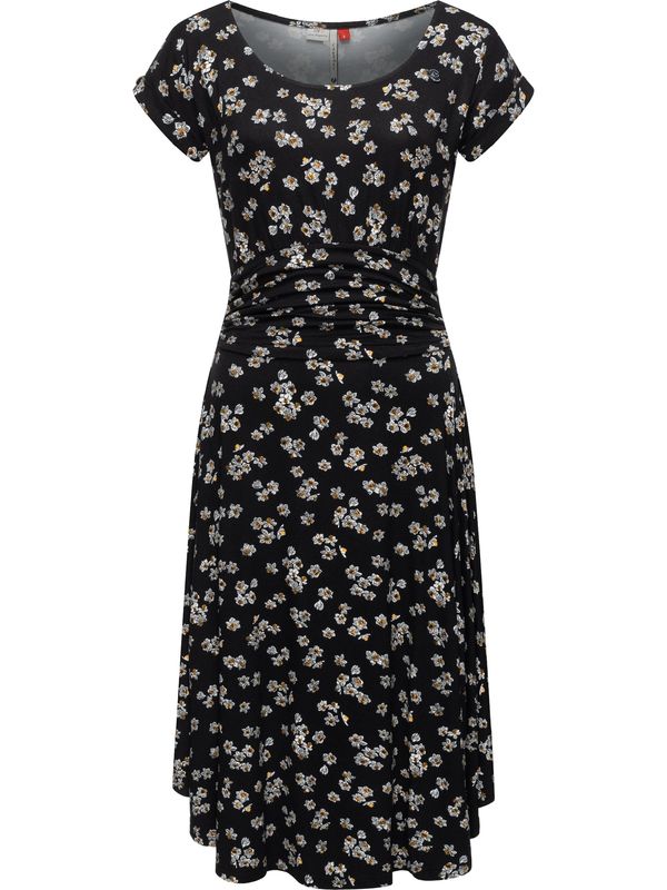 Ragwear Ragwear Ljetna haljina 'Ivone'  žuta / crna / bijela