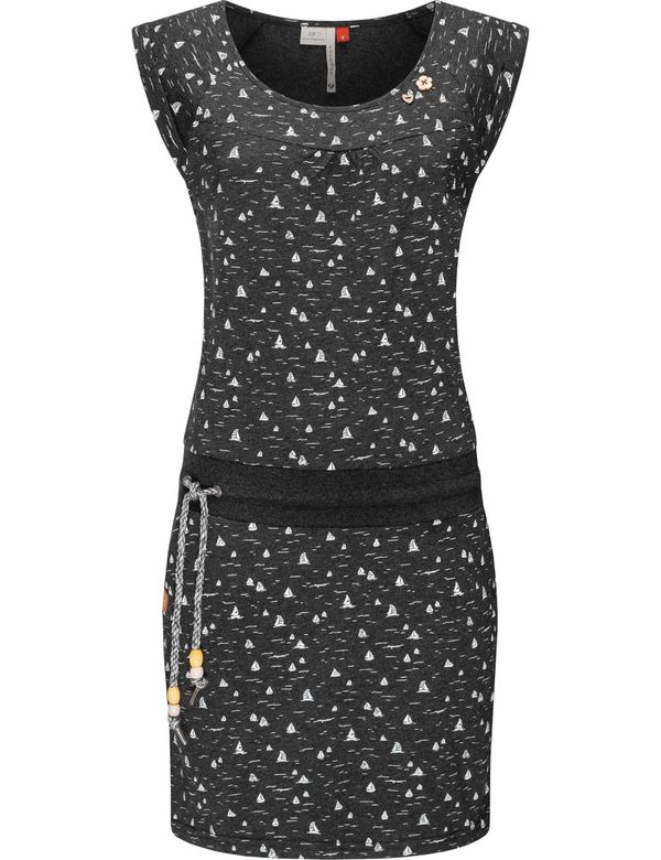 Ragwear Ragwear Ljetna haljina 'Penelope'  tamo siva / bijela