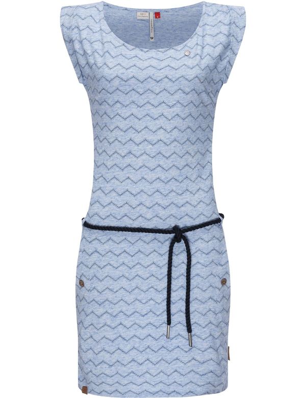 Ragwear Ragwear Ljetna haljina 'Tag Chevron'  svijetloplava / tamno plava