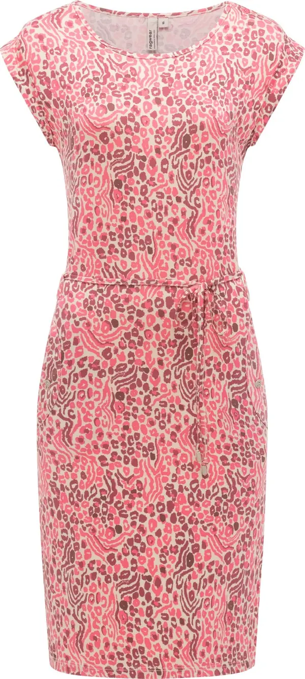 Ragwear Ragwear Ljetna haljina 'Taggien'  magenta / puder roza / svijetloroza