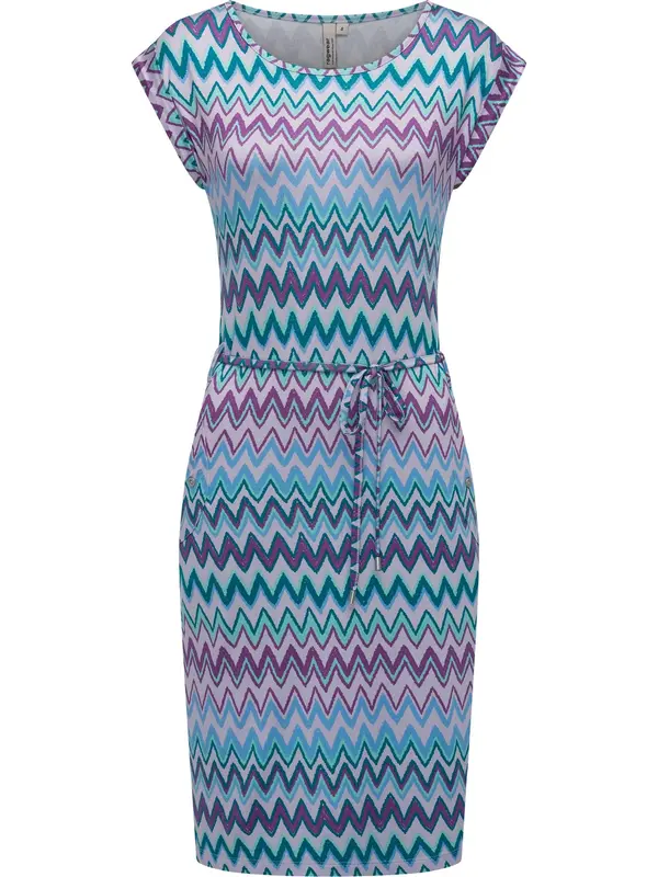 Ragwear Ragwear Ljetna haljina 'Taggien'  tirkiz / svijetloplava / lila / lavanda
