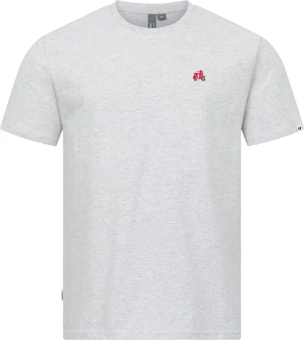 Ragwear Ragwear Majica  siva / crvena