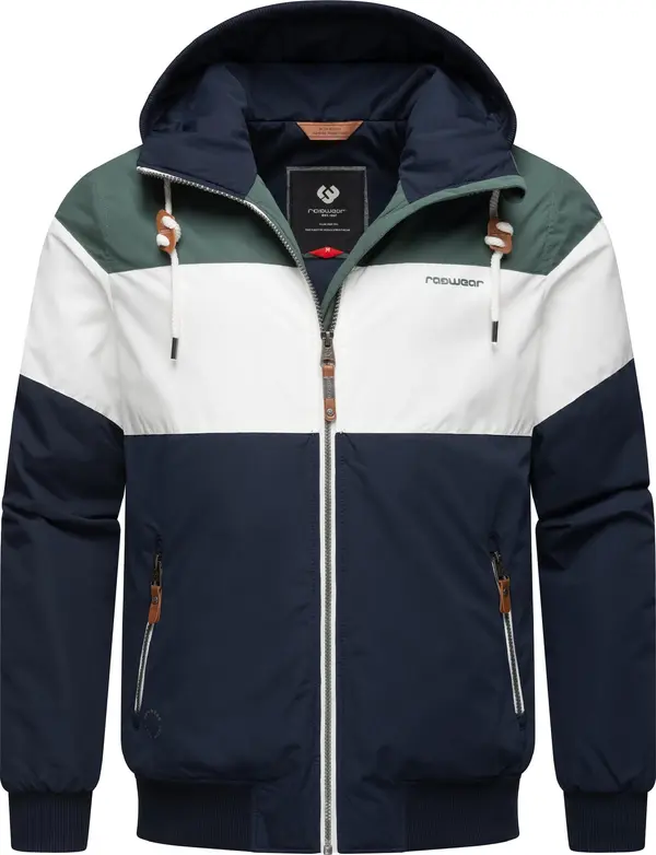 Ragwear Ragwear Outdoor jakna  plava / zelena / bijela