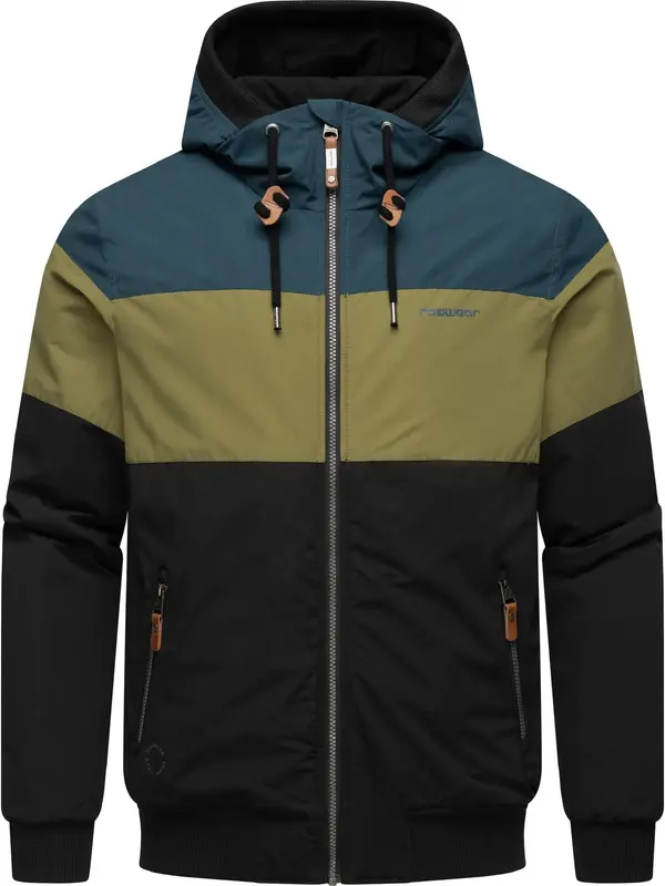 Ragwear Ragwear Outdoor jakna  plava / zelena / maslinasta / crna