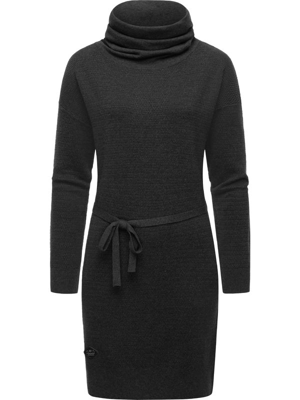 Ragwear Ragwear Pletena haljina 'Babett'  tamo siva