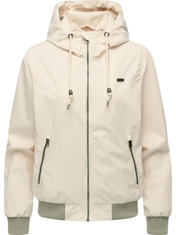 Ragwear Plus Ragwear Plus Tehnička jakna 'Nuggeta'  ecru/prljavo bijela / kaki