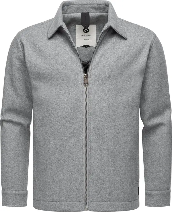Ragwear Ragwear Prijelazna jakna 'Azzte Felt'  siva melange