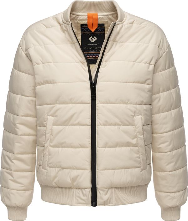 Ragwear Ragwear Prijelazna jakna 'Bombina'  ecru/prljavo bijela / crna