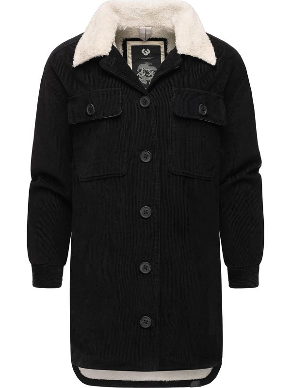 Ragwear Ragwear Prijelazna jakna 'Kyoka'  crna / vuneno bijela