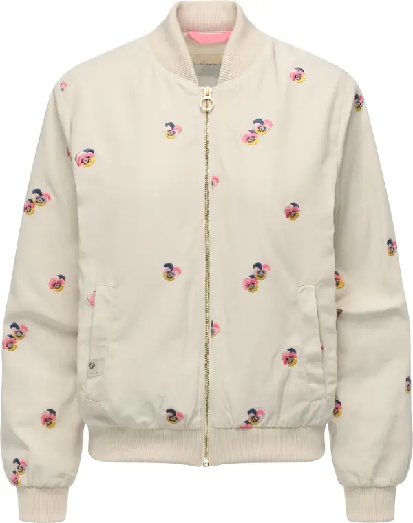 Ragwear Ragwear Prijelazna jakna 'Lunara'  ecru/prljavo bijela / mornarsko plava / roza