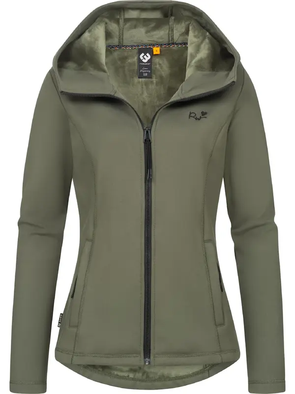 Ragwear Ragwear Prijelazna jakna 'Lyshka'  maslinasta / crna