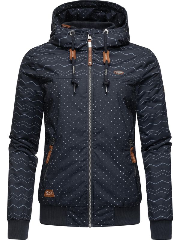 Ragwear Ragwear Prijelazna jakna 'Nuggie'  mornarsko plava / bijela