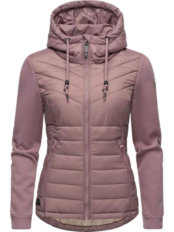 Ragwear Ragwear Prijelazna jakna 'Sandrra'  sivkasto ljubičasta (mauve) / crna