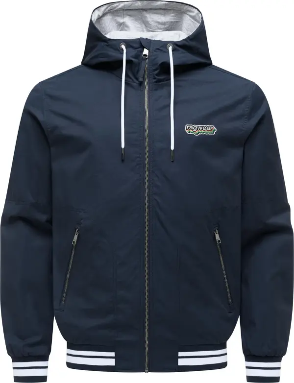 Ragwear Ragwear Prijelazna jakna 'Stewan'  mornarsko plava / bijela