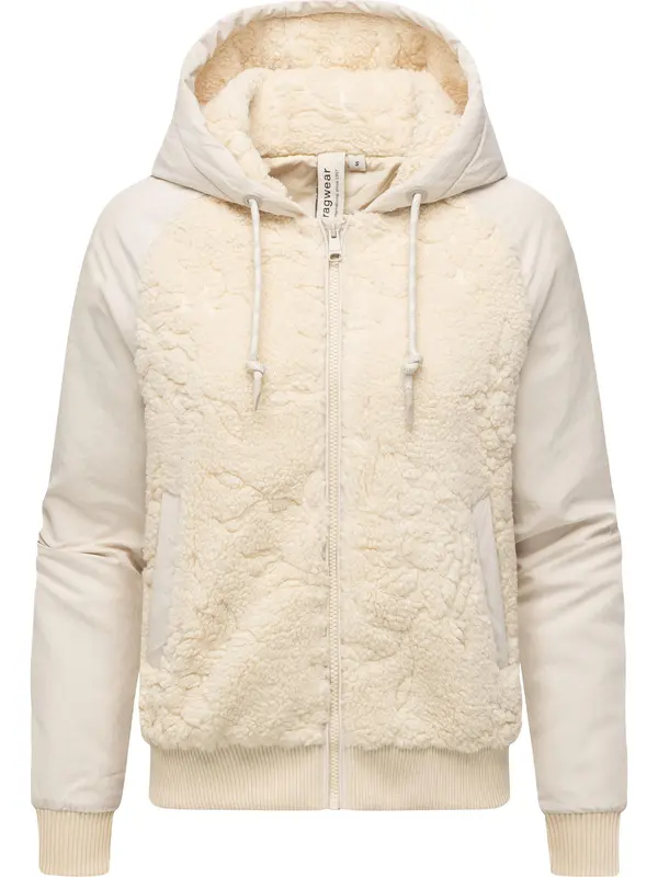 Ragwear Ragwear Prijelazna jakna 'Talianita Youmodo'  ecru/prljavo bijela