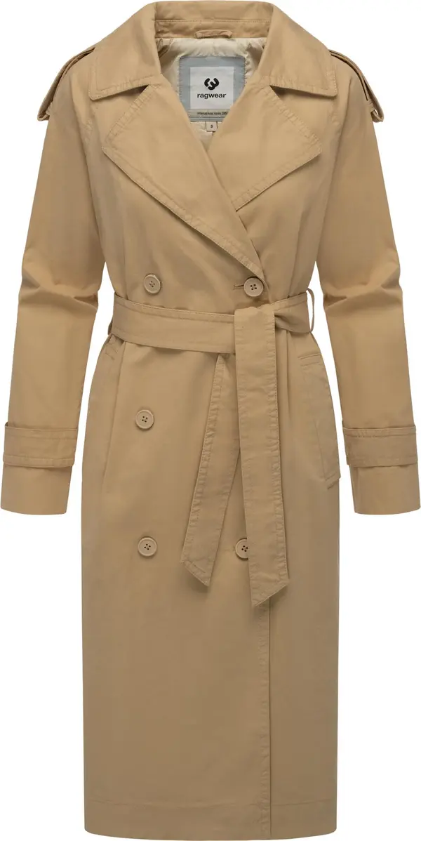Ragwear Ragwear Prijelazni kaput 'Longtrench'  bež