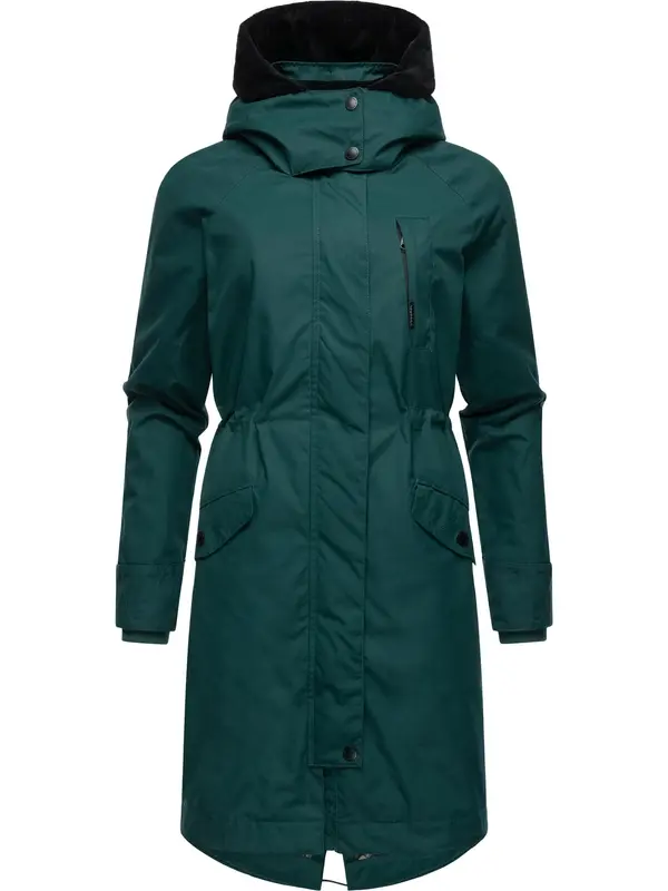 Ragwear Ragwear Prijelazni kaput 'Nicco'  smaragdno zelena