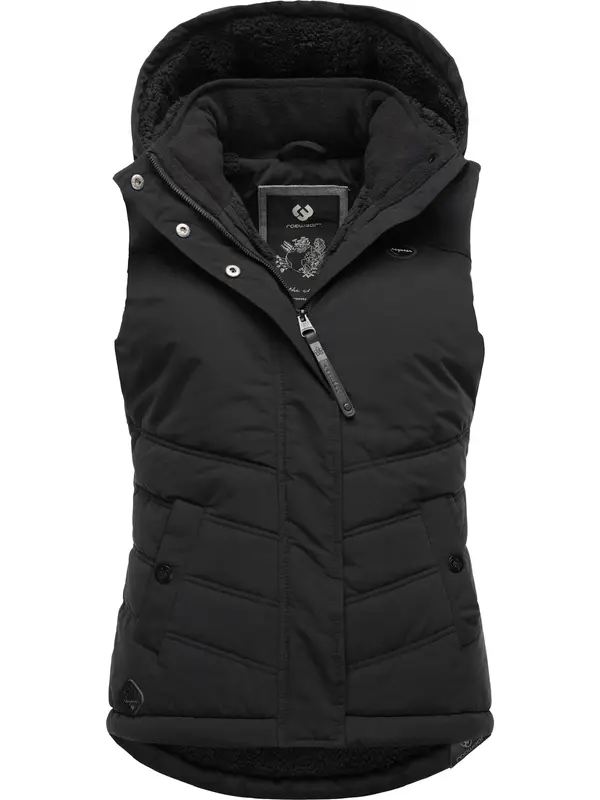 Ragwear Ragwear Prsluk 'Hesty'  crna